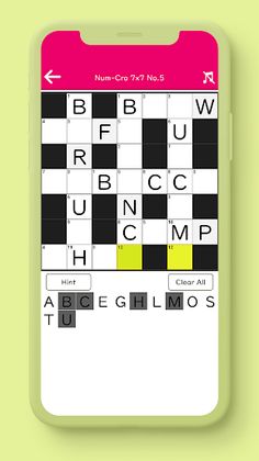 Num-Cro (Numbered Crossword) - Screenshot 2