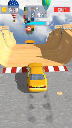 Mega Ramp Car Jumping - Screenshot 4