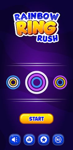 Rainbow Ring Rush - Screenshot 1