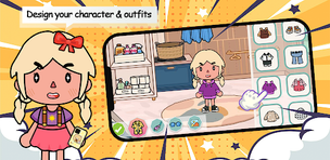 Toca Dress up & Makeup Games - Screenshot 3