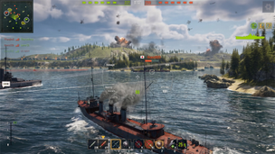 Navy War・Naval Battle Warships - Screenshot 1
