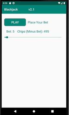 Blackjack - Screenshot 1