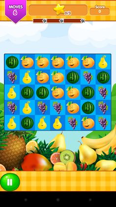 Fresh Juice Match 3 - Screenshot 1