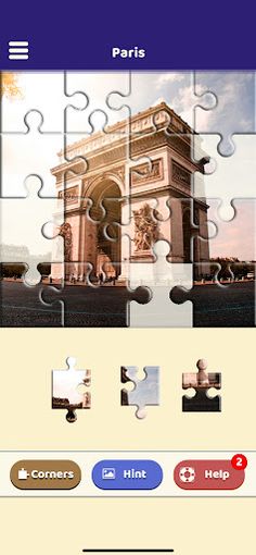 Paris Sightseeing Puzzle - Screenshot 2