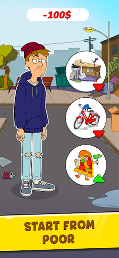 Mr.Billion: Idle Rich Tycoon - Screenshot 1