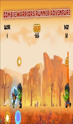 Zombie Warrior Run - Screenshot 2