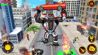 Angry Gorilla Robot Truck Game - Screenshot 3