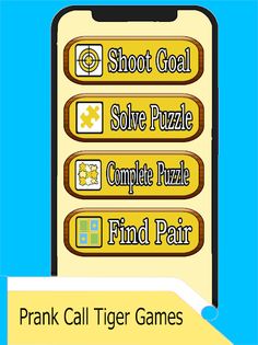 Fake Call Tiger Games - Screenshot 3