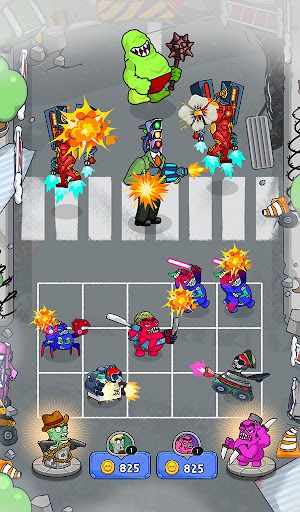 Merge Fight: Grim & Zombie War - Screenshot 2