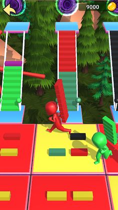 Bridge Race Party - Screenshot 1