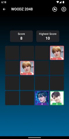 WOODZ 2048 Game - Screenshot 3