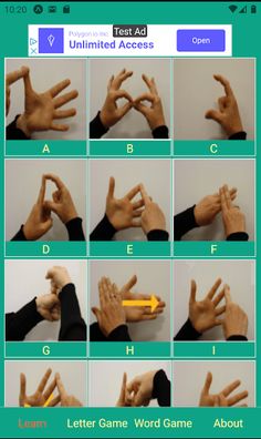 Receptive BSL Fingerspelling - Screenshot 1