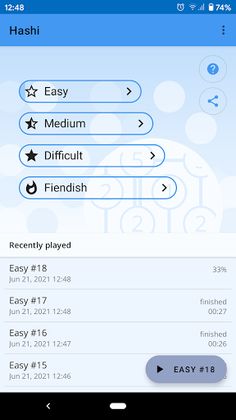 Hashi Puzzle - Screenshot 2