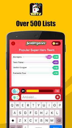 Scattergories Blitz - Screenshot 3