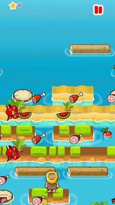 Adam and Eve: Crossy River - Screenshot 4