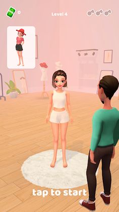 Dress Up The Girl - Screenshot 1