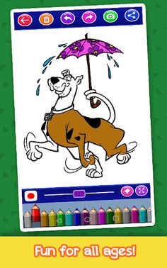 Scooby coloring doo game - Screenshot 2