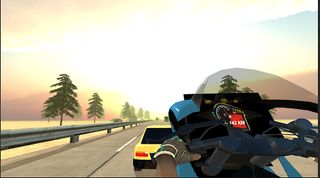 Riding a Motorcycle Simulator - Screenshot 3