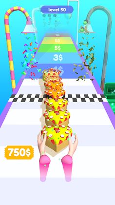 Cake Stack : 3D Cake Games - Screenshot 4