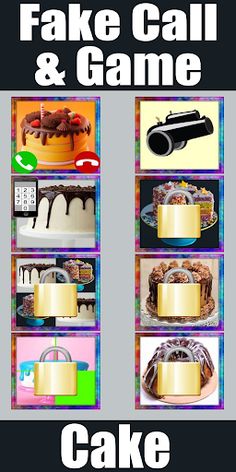 Fake Call Cake game - Screenshot 2