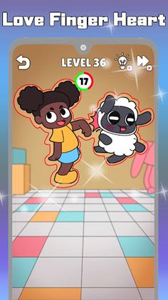 Finger Skill Heart Monster - Screenshot 1