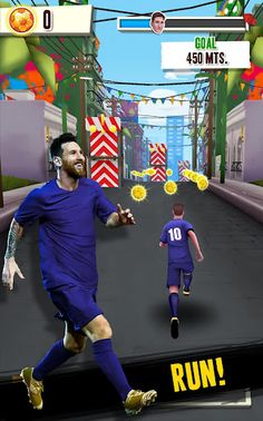 Messi Runner World Tour - Screenshot 1