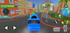 Police Bus Robot Car Game 3d - Screenshot 3