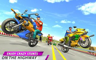 Bike racing: 3D Shooting game - Screenshot 2