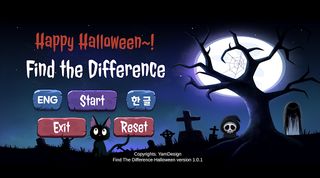 Halloween-Spot the Difference - Screenshot 1