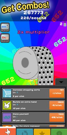 Toilet Paper Idle Clicker - Screenshot 2