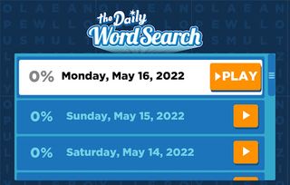 The Daily Word Search - Screenshot 2