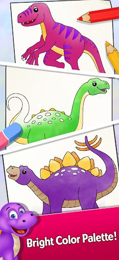 Dino Coloring & Drawing Book - Screenshot 4