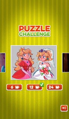 Princess Peach Puzzle Game - Screenshot 1