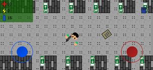 Survivor vs Zombie:2D shooter! - Screenshot 1