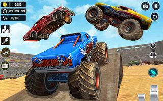 Monster Truck Stunt Truck Game - Screenshot 3