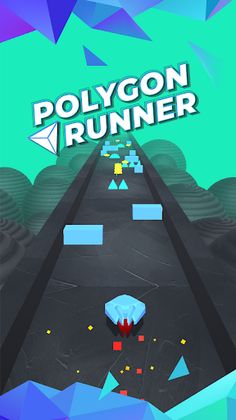 Polygon Runner: Endless runner - Screenshot 1