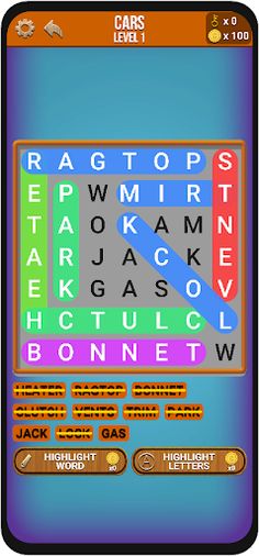 Word Search - Puzzle Word Game - Screenshot 1