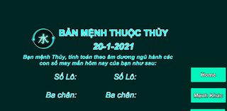 Thần số đề - Bạch Thủ Lô - Screenshot 3