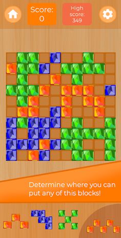 Crystal Block Puzzle - Screenshot 1