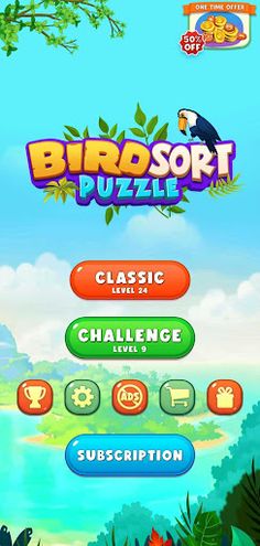 Bird Sort Puzzle | Bird Match - Screenshot 1