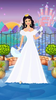 Princess Wedding Dress Up Game - Screenshot 1