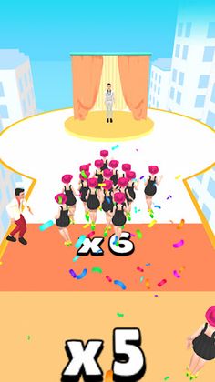 Beauty Masters 3D: Girls Runni - Screenshot 1