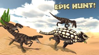 Hungry Raptor Desert Dino Hunt - Screenshot 1