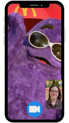 Grimace Fake Call video prank - Screenshot 3