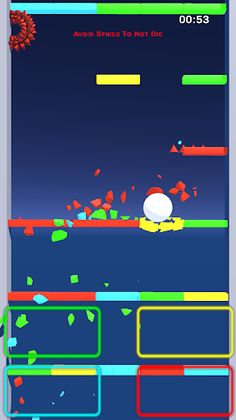 Ball Fall 3D: Switch Color - Screenshot 2