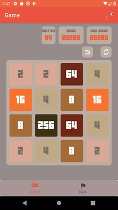 2048 Rank - Screenshot 1