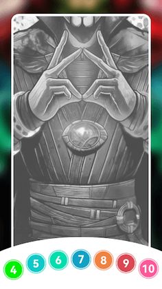 Super Hero Coloring Book - Screenshot 1