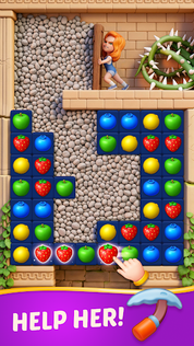 Fruit Diary - Merge & Match 3 - Screenshot 1
