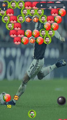 CR7 Bubble Shooter - Screenshot 1