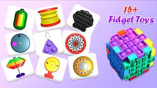 Fidget Toys Set Pop It Bubble - Screenshot 1